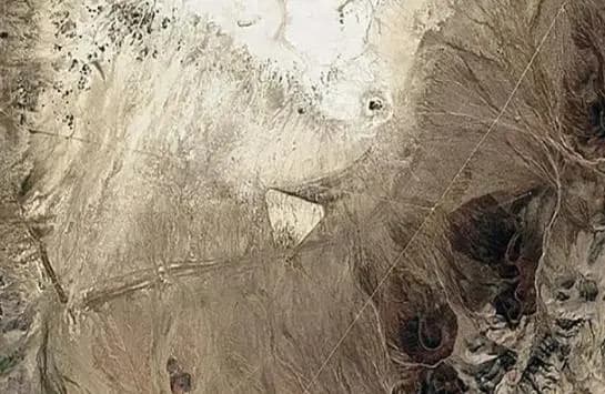 Mysterious Triangle in Nevada Desert on Google Maps